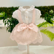 Barcellino - Blusa e culotte con bretelle