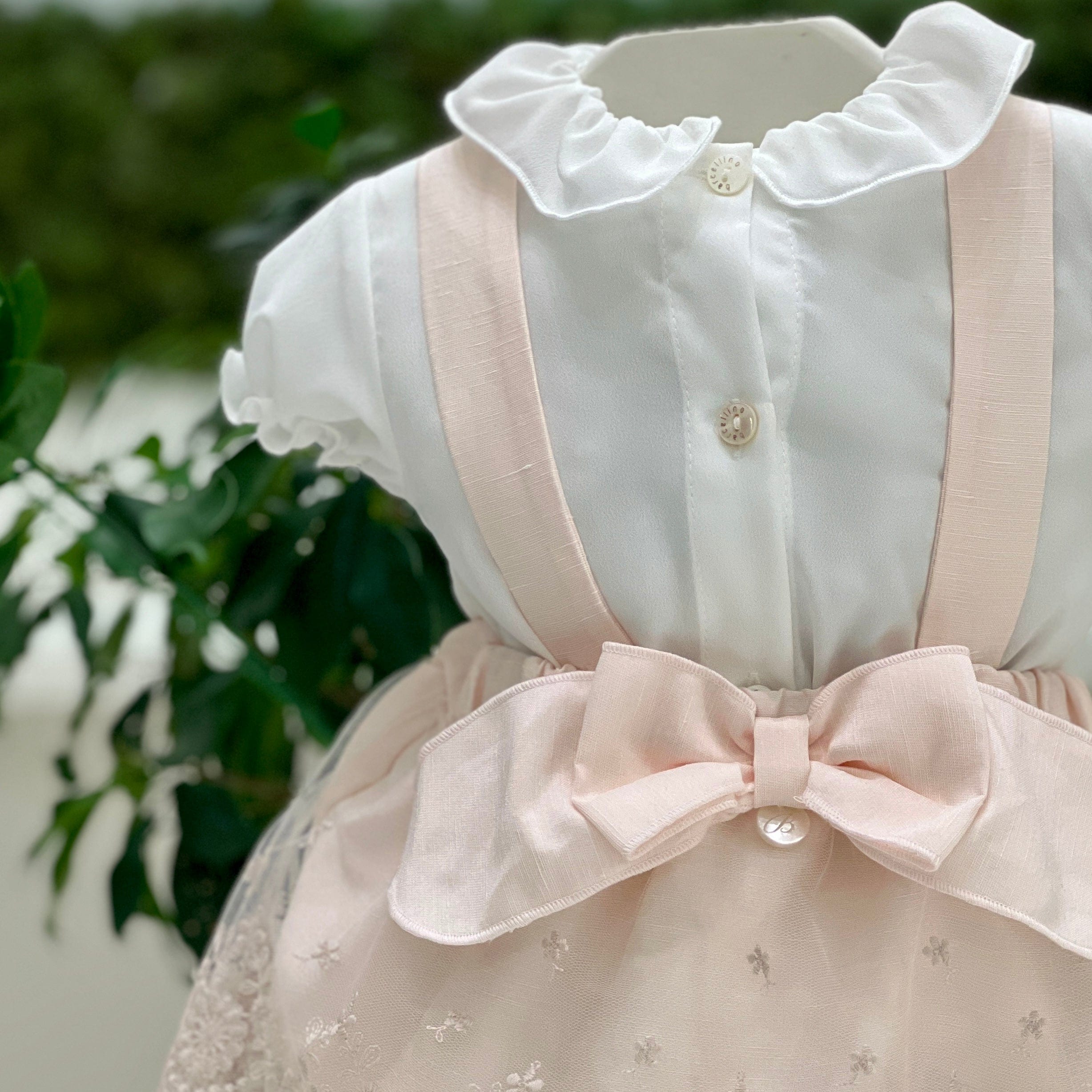 Barcellino - Blusa e culotte con bretelle