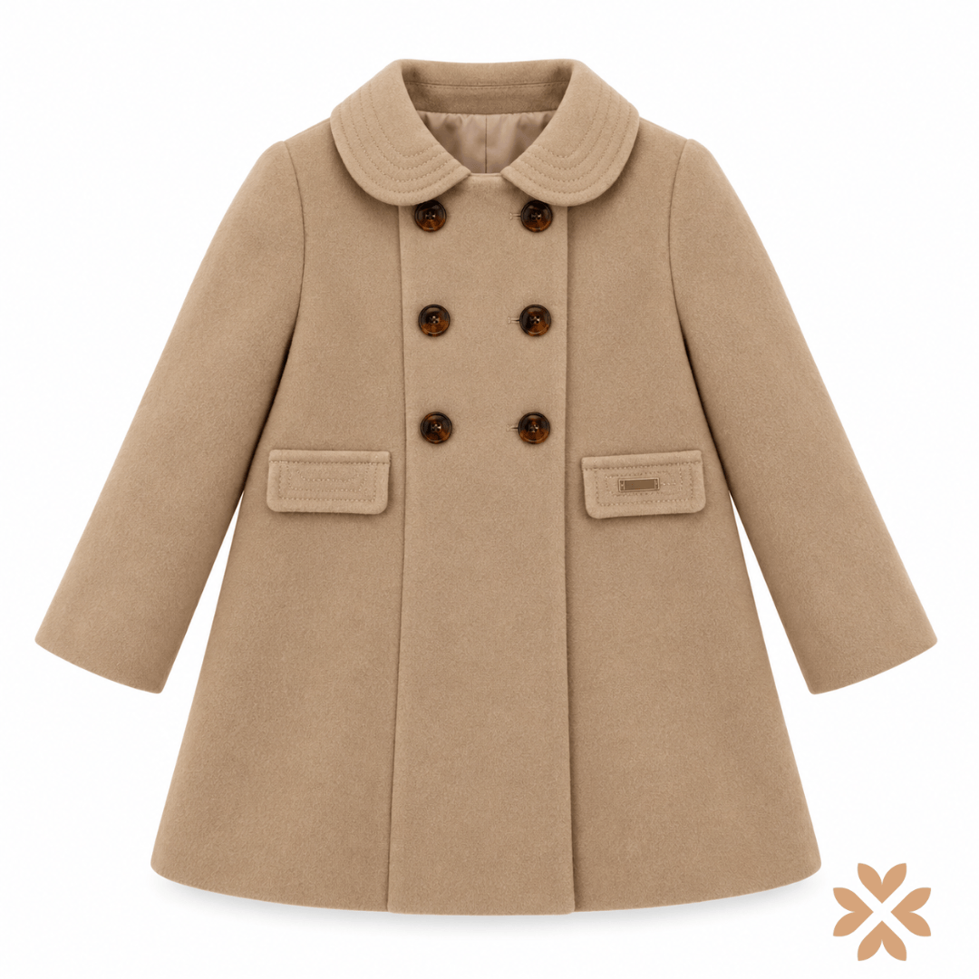 Cappotto doppiopetto cammello - BBZ Creaciones