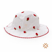 Cappello in cotone fragoline - Deolinda