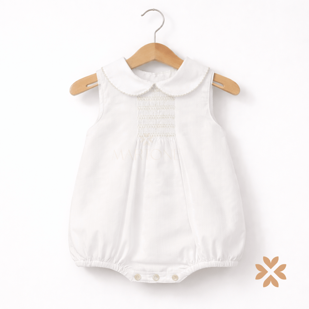 Pagliaccetto punto smock- Deolinda