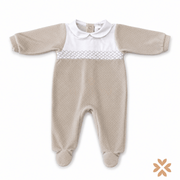 Tutina a pois beige - Deolinda