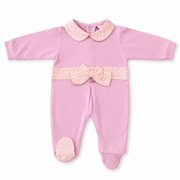 Tutina in cotone con fiocco - Fun&Fun