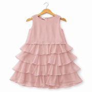 Abito balze in chiffon - iDO