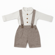 Completo elegante con bretelle - Isabel&Martinez