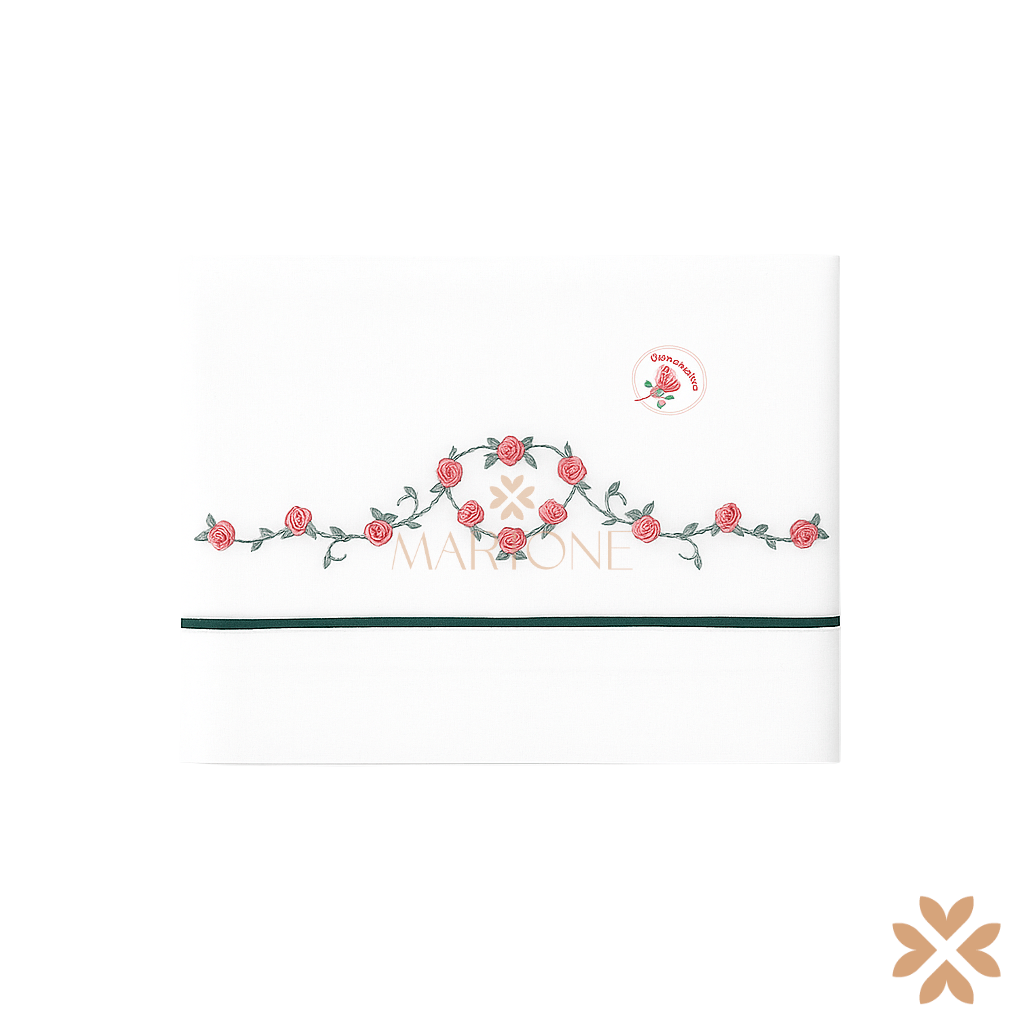 Set lenzuola ricamato - Isabel&Martinez