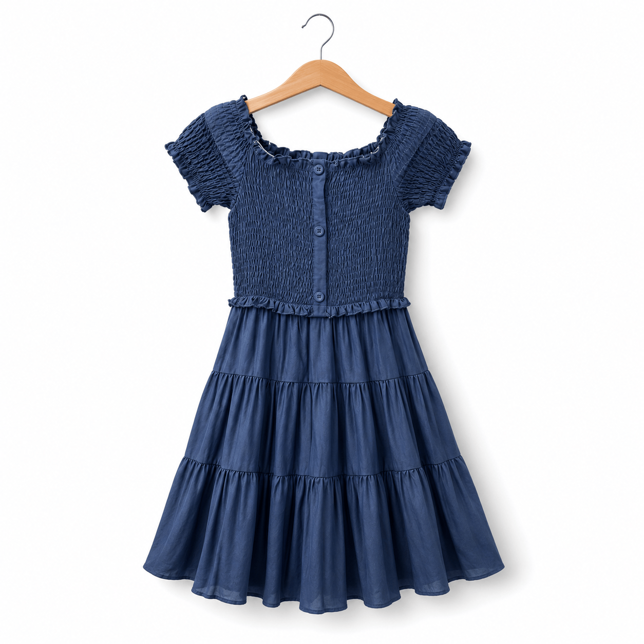 Abito  denim con corpino elasticizzato - Jeycat