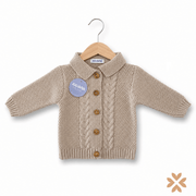 Cardigan in maglia a trecce - Juliana