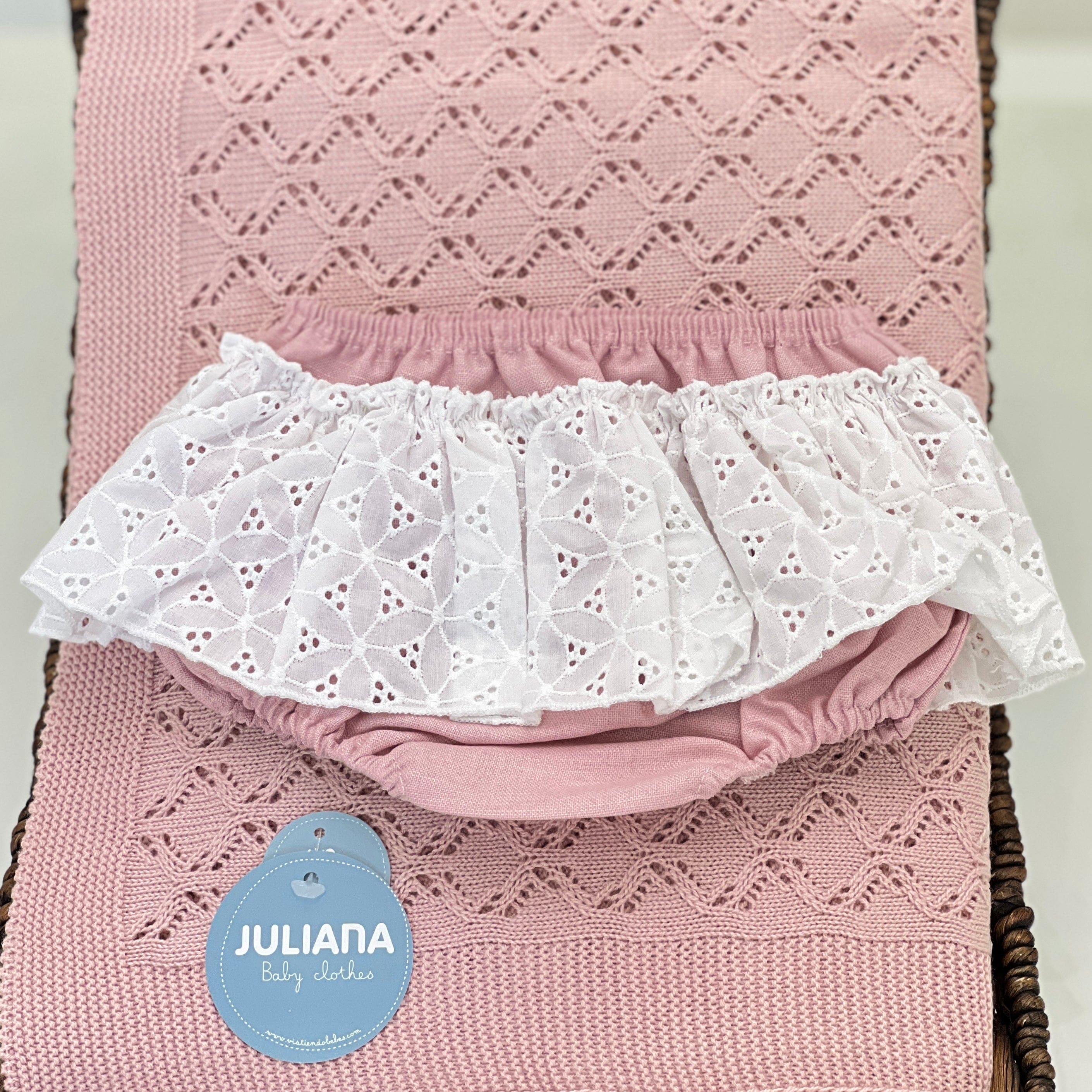 Blusa e culotte con balza - Juliana
