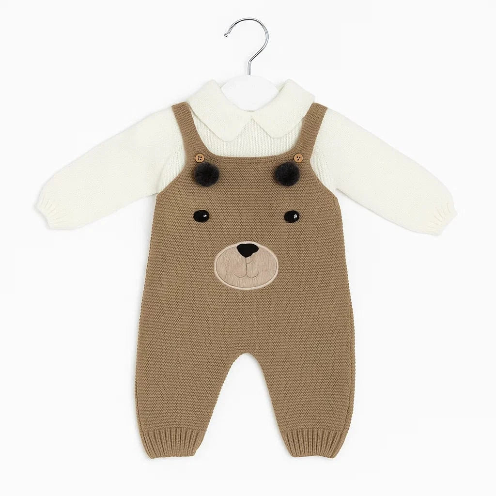 Salopette lana teddy bear - Juliana