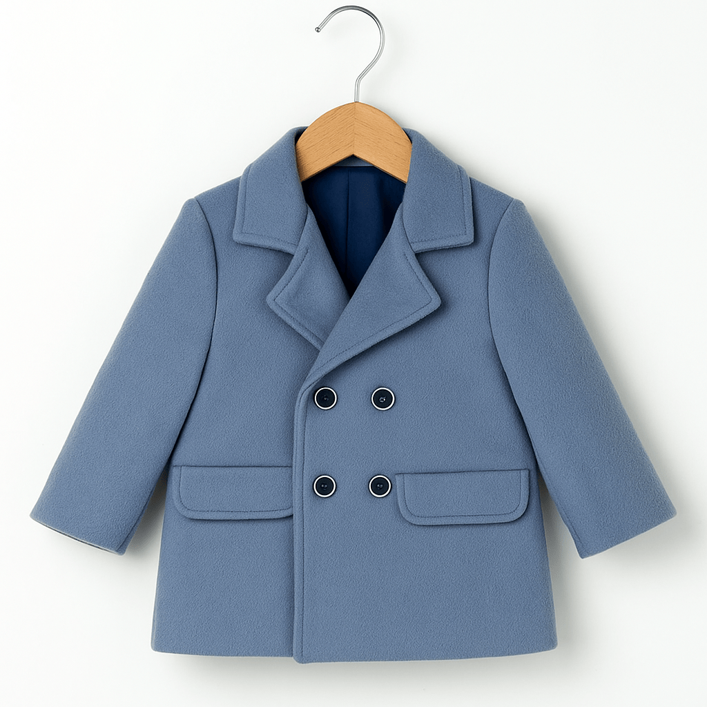 Cappotto doppiopetto - La Sartoria Dei Piccoli