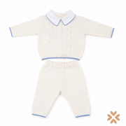 Tutina spezzata in maglia - La Sartoria Dei Piccoli