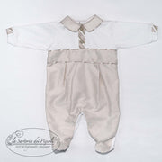 Tutina intera in shantung