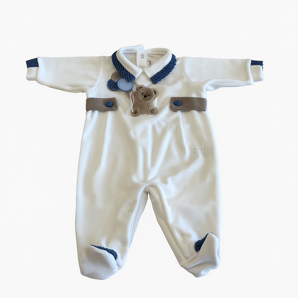 Tutina intera ciniglia  - La Sartoria Dei Piccoli