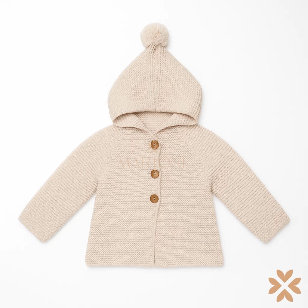 Cardigan con cappuccio - Li&Me