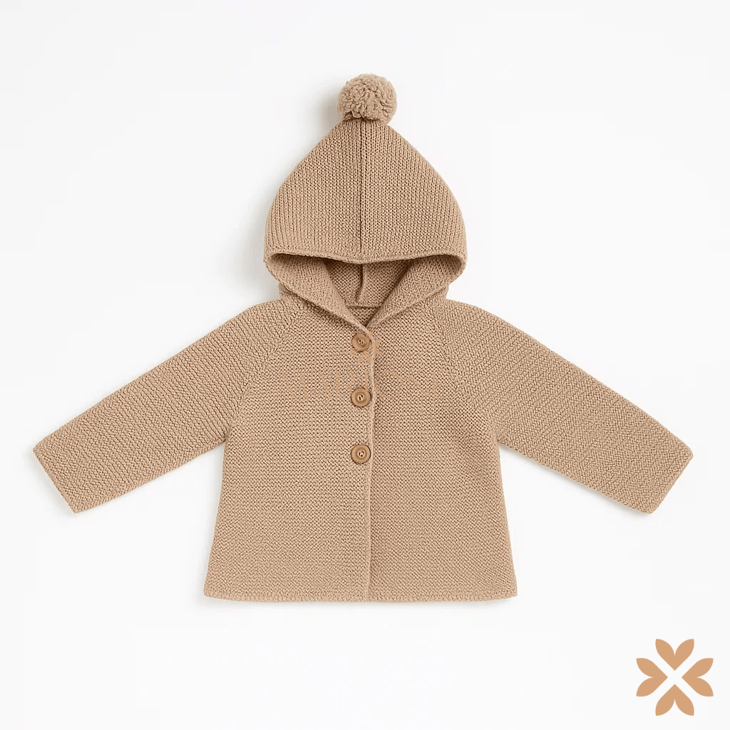 Cardigan con cappuccio - Li&Me