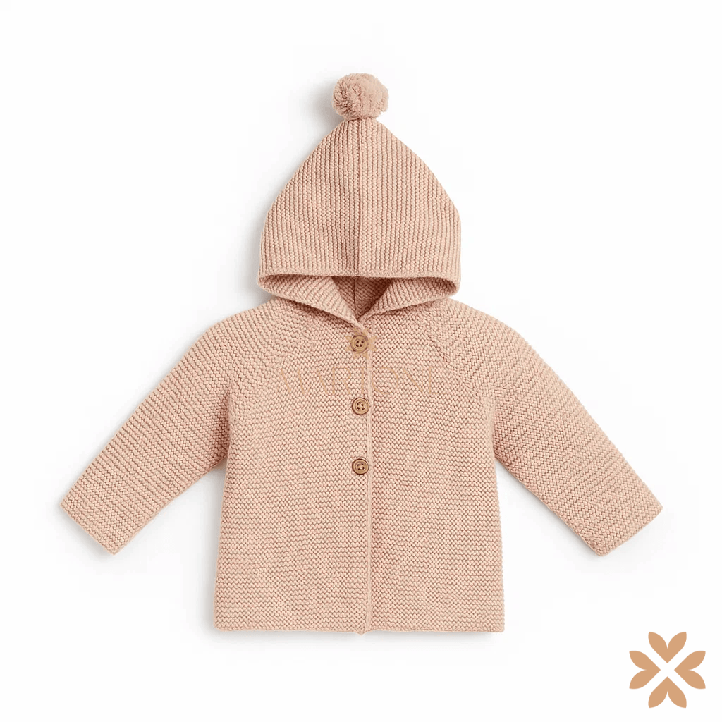 Cardigan con cappuccio - Li&Me