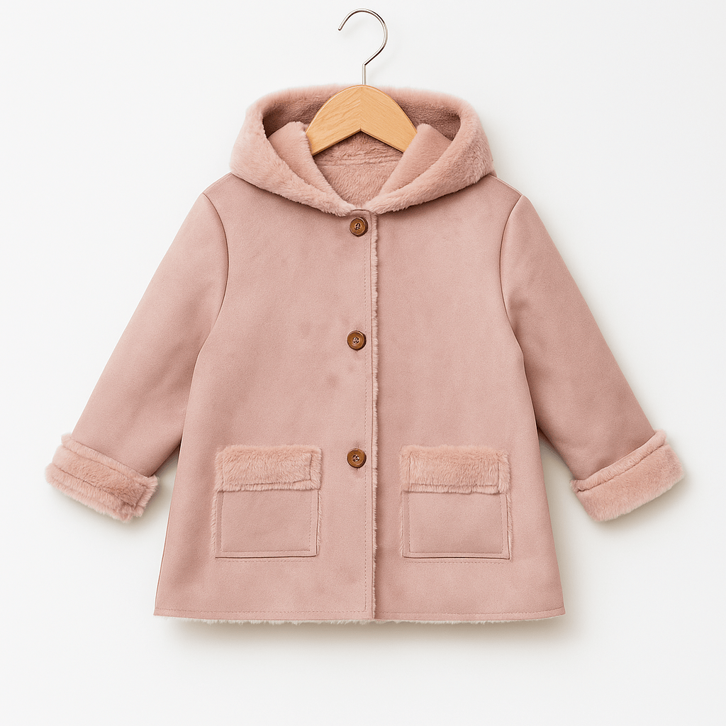 Montone rosa con cappuccio - Mac Ilusion