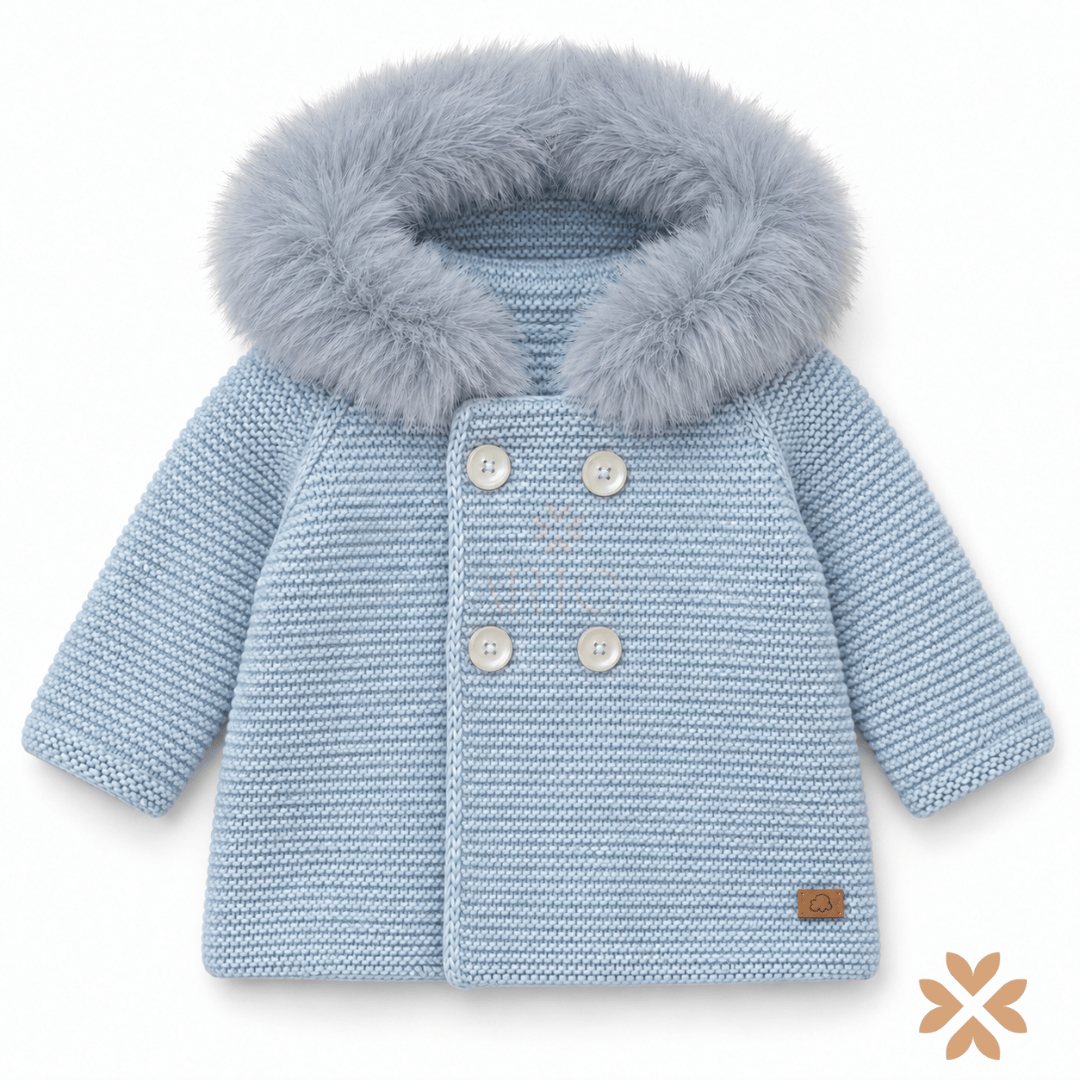 Cappotto in Maglia con Ecopelliccia - Mac Ilusion