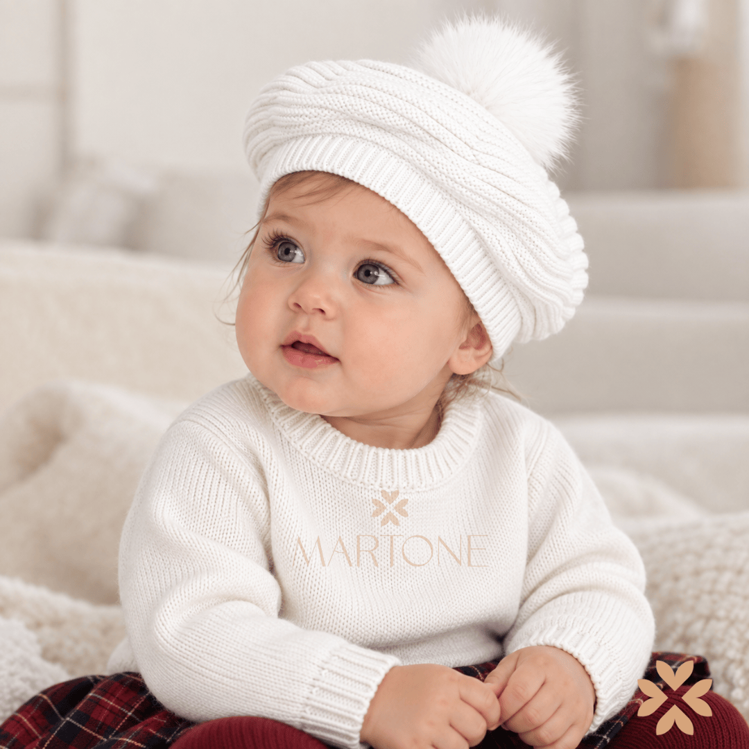 Basco in Maglia con Pompon - Mac Ilusion