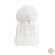 Cappello in maglia intrecciata