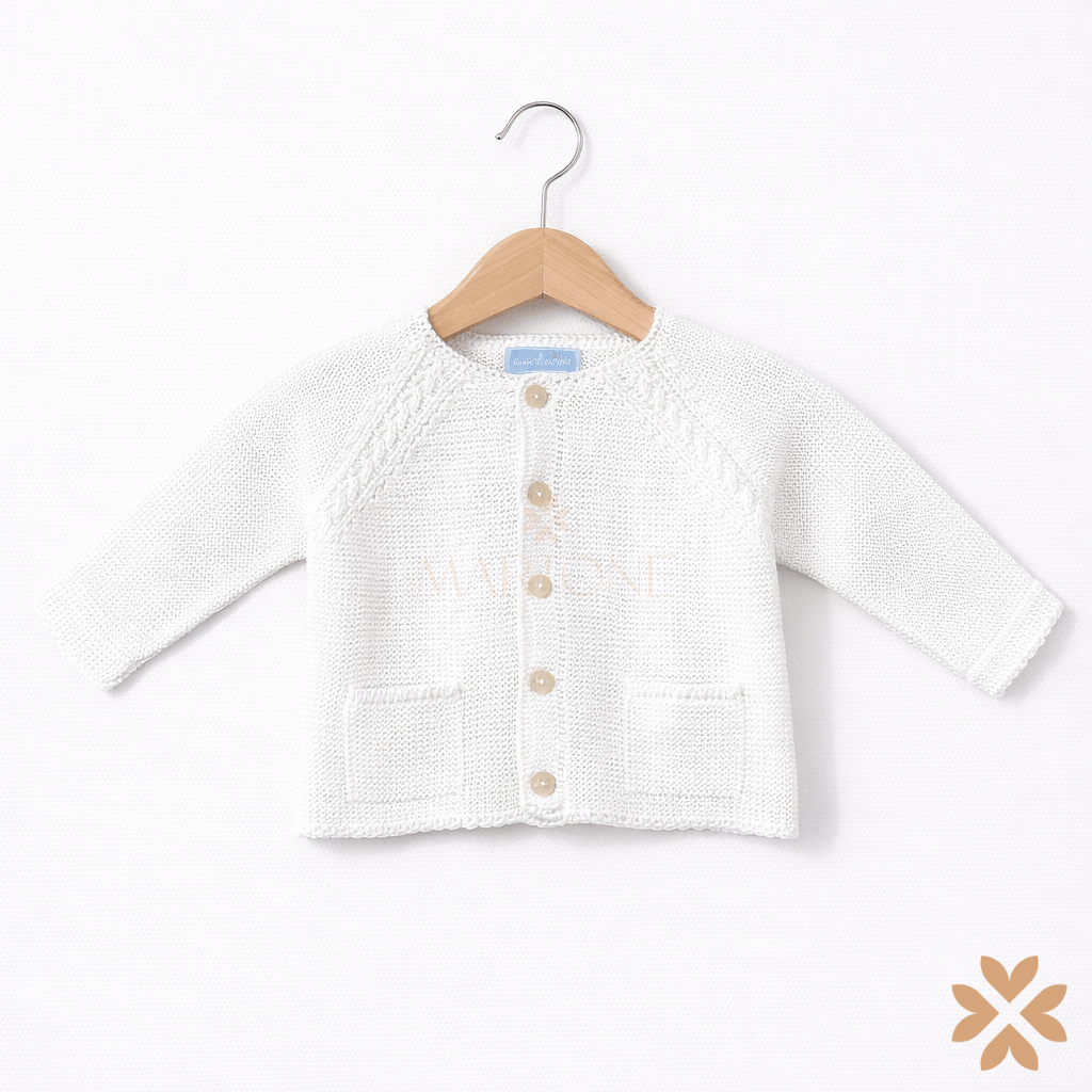 Cardigan filo di cotone - Mac Ilusion