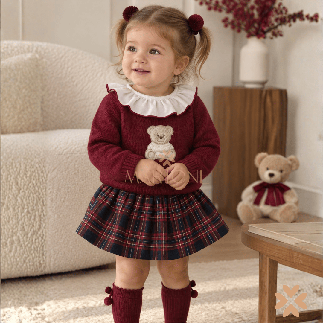 Coordinato Bimba in Tartan - Mac Ilusion