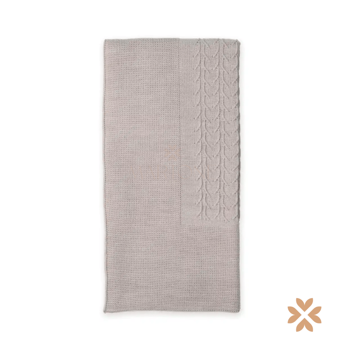 Coperta in lana a trecce - Mac Ilusion