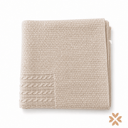 Coperta beige in lana - Mac Ilusion