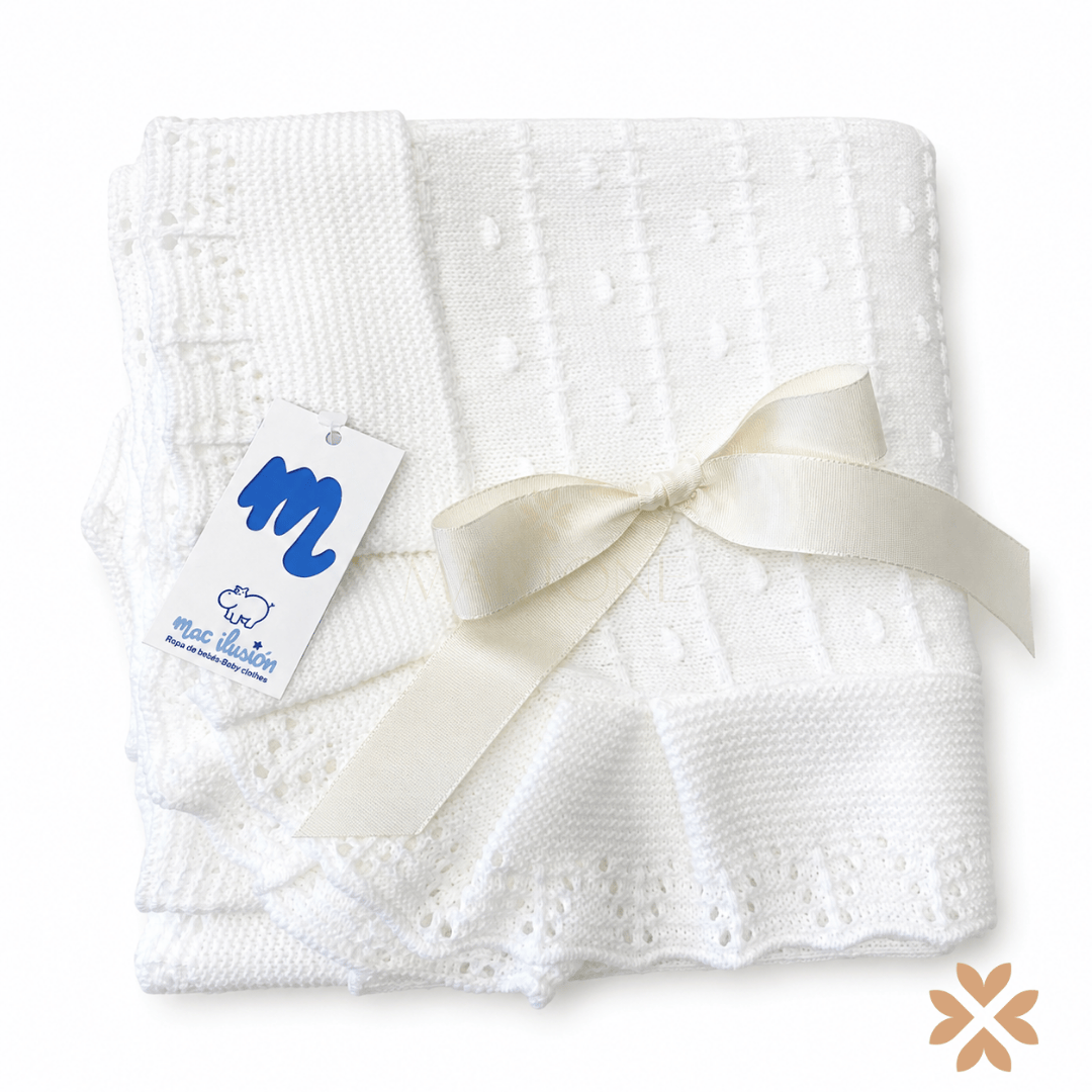 Coperta smerlata con fiocco - Mac Ilusion