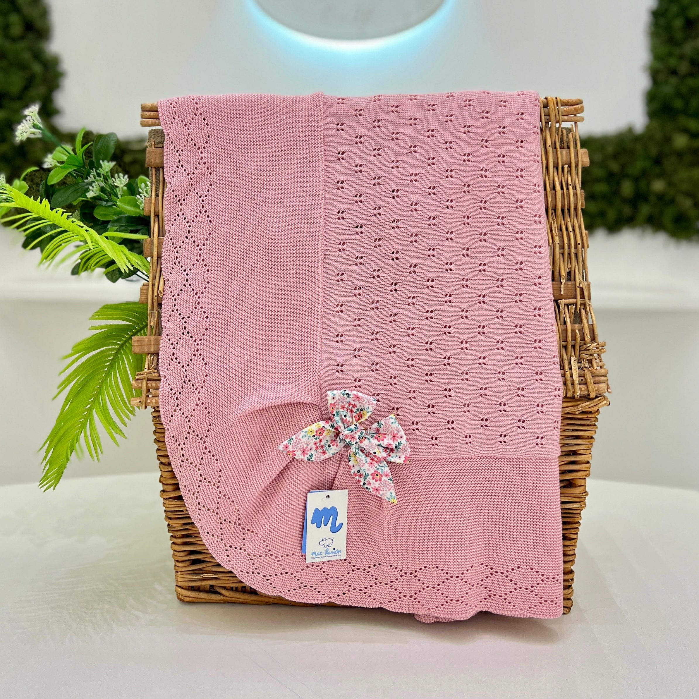 Coperta in filo traforata - Mac Ilusion