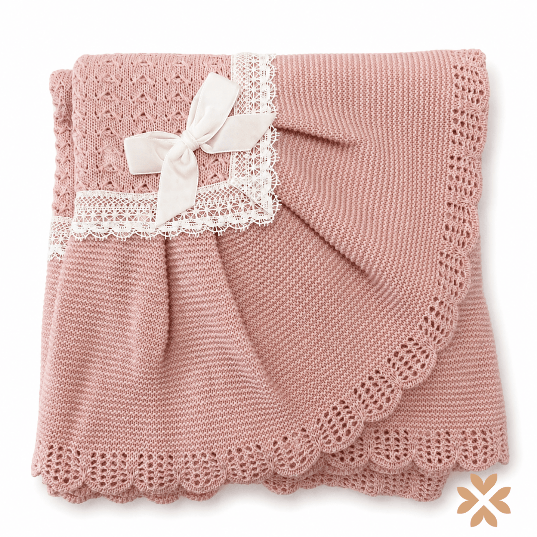 Coperta smerlata con pizzo - Mac Ilusion