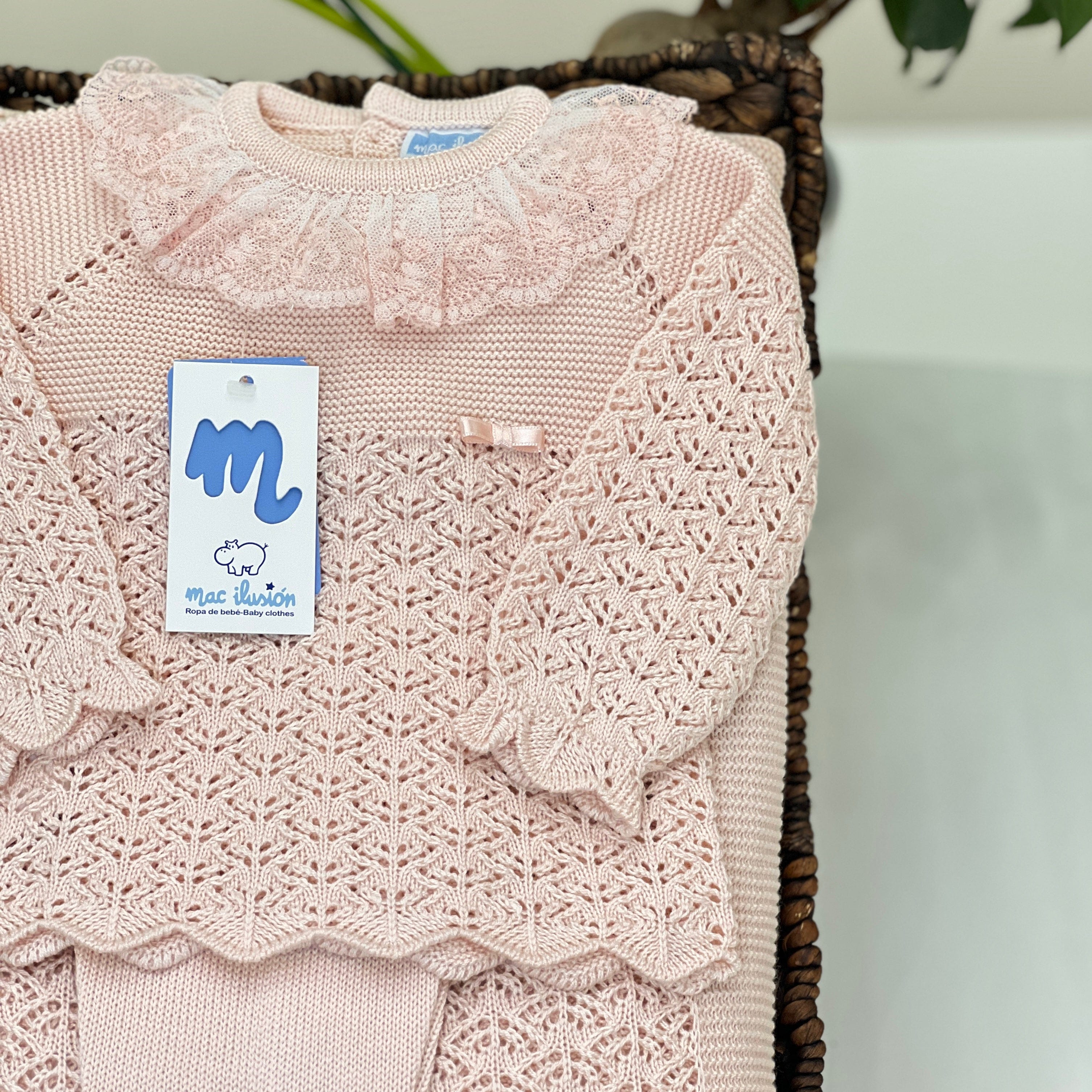 Mac Ilusion - Tutina spezzata in filo di cotone