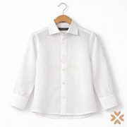 Camicia in lino con risvolti - Manuell&Frank