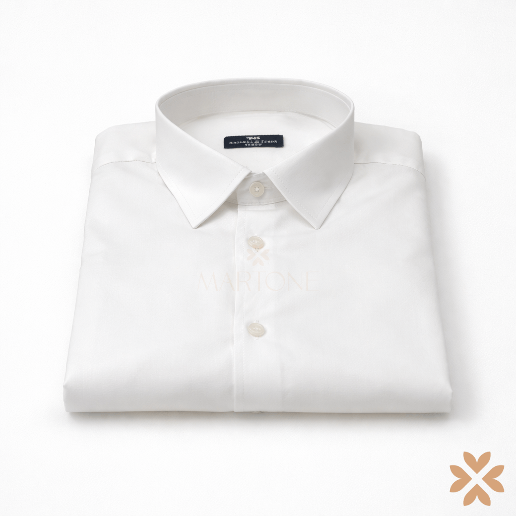Camicia in lino con risvolti - Manuell&Frank