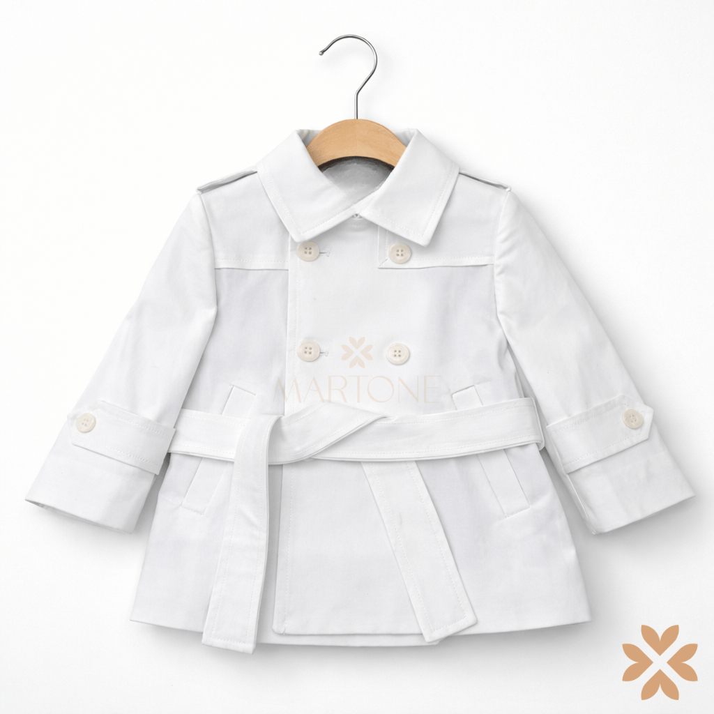 Trench Bianco - Manuell&Frank