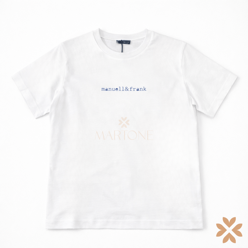 T-shirt comfort in cotone - Manuell&Frank
