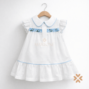 Abitino chemisier svasato in lino - Baby A