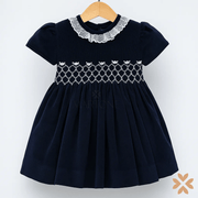 Abito "Bon Ton" velluto - Tartaleta