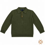 Polo in Maglia Verde - Manuell&Frank