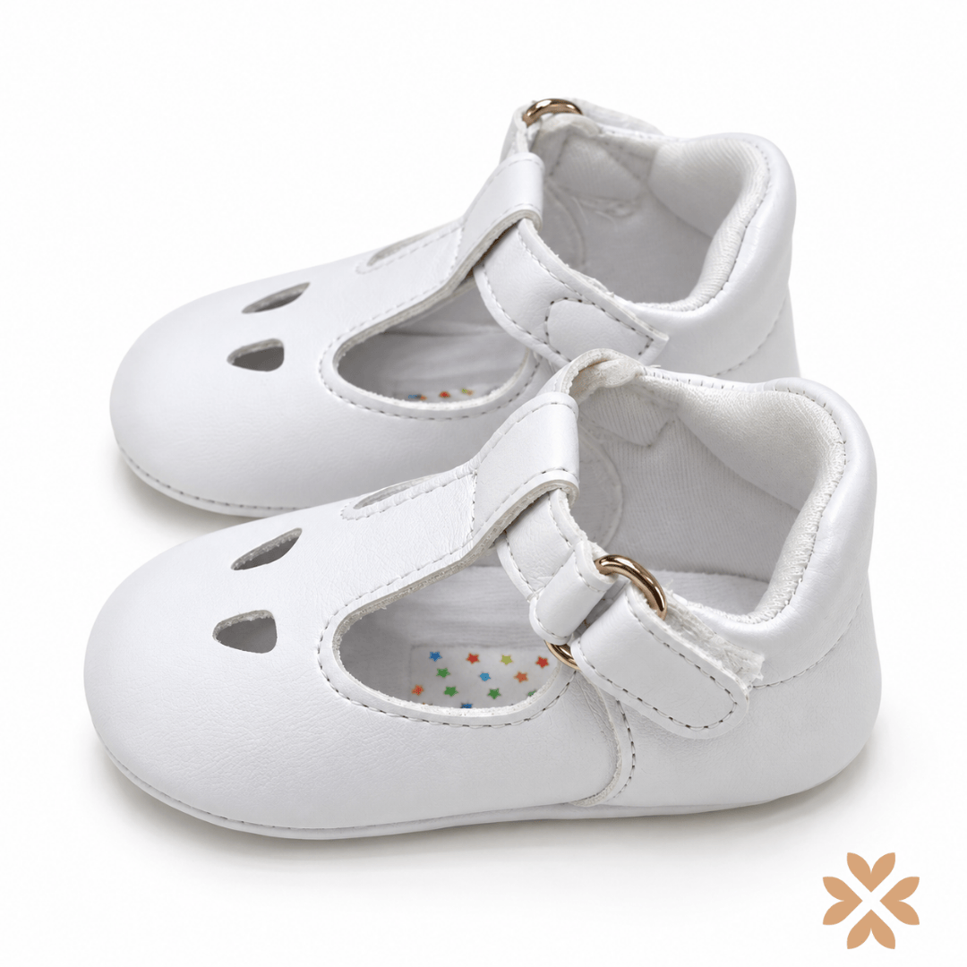 Scarpina Battesimale 15 - Bianco