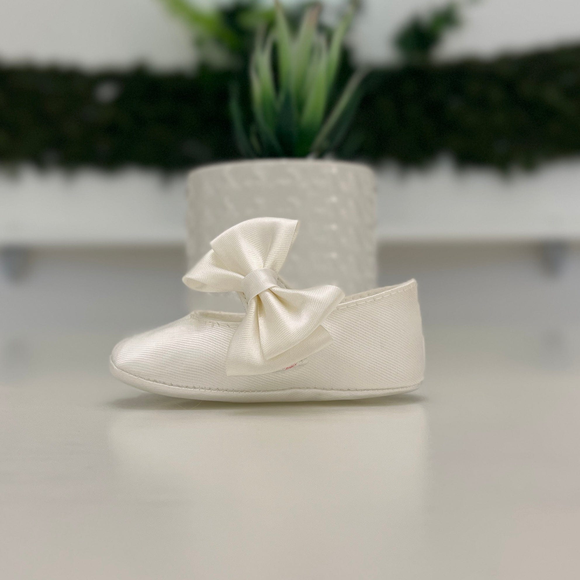 Scarpina Battesimale 4 - Panna