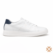 Sneakers bimbo talloncino blu