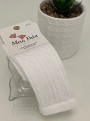 Calzino traforato Meia Pata - Bianco