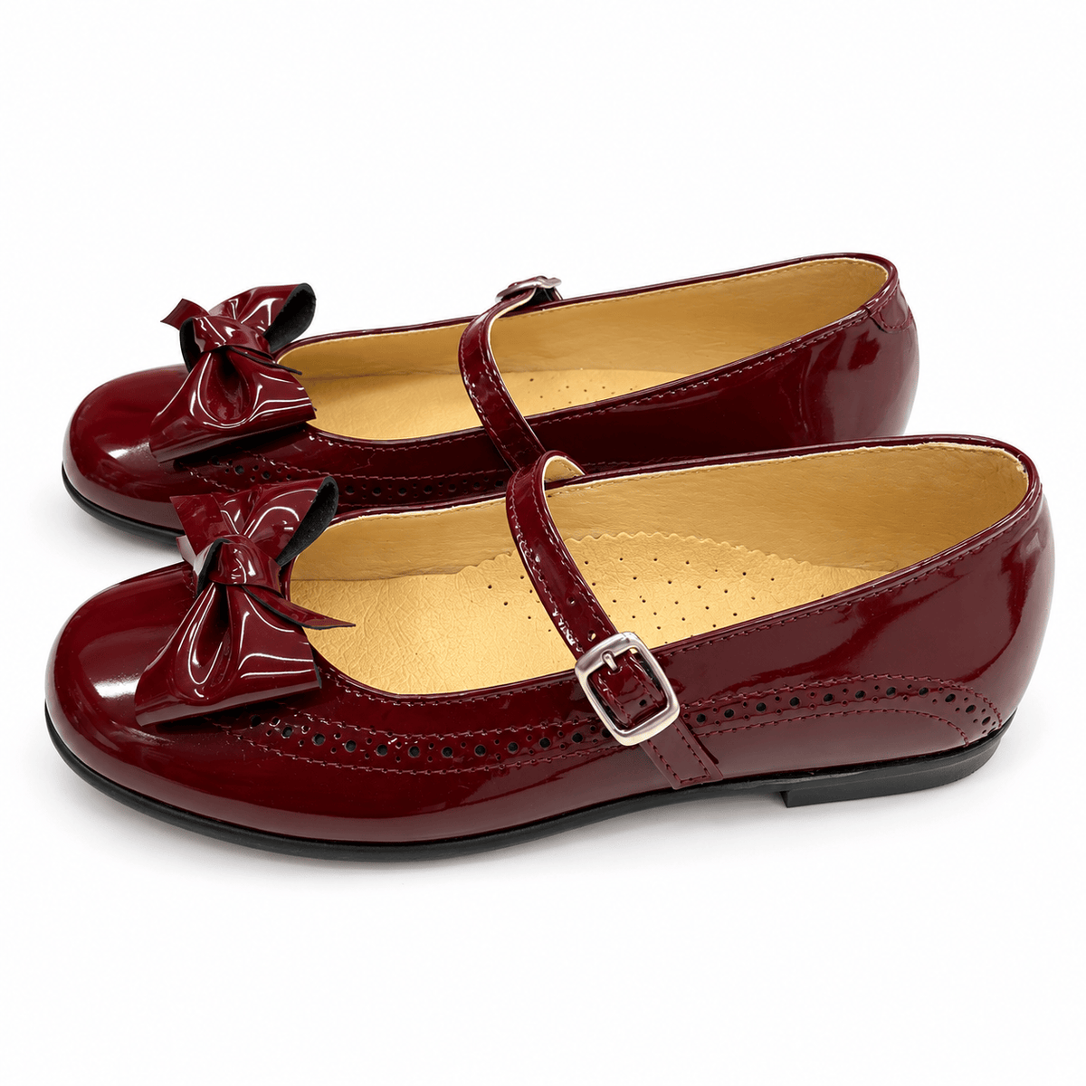 Ballerina con fiocco Bordeaux - Panyno