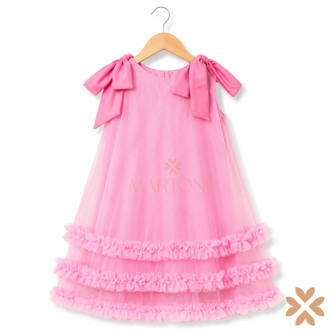 Abito balzette tulle - Petit Posh