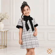 Abito in Tweed e Fiocco - Petit Posh