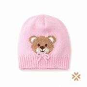 Cappello Teddy Pink in lana - Primodì Bebè