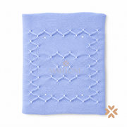 Coperta lana in punto smock - Primodì Bebè