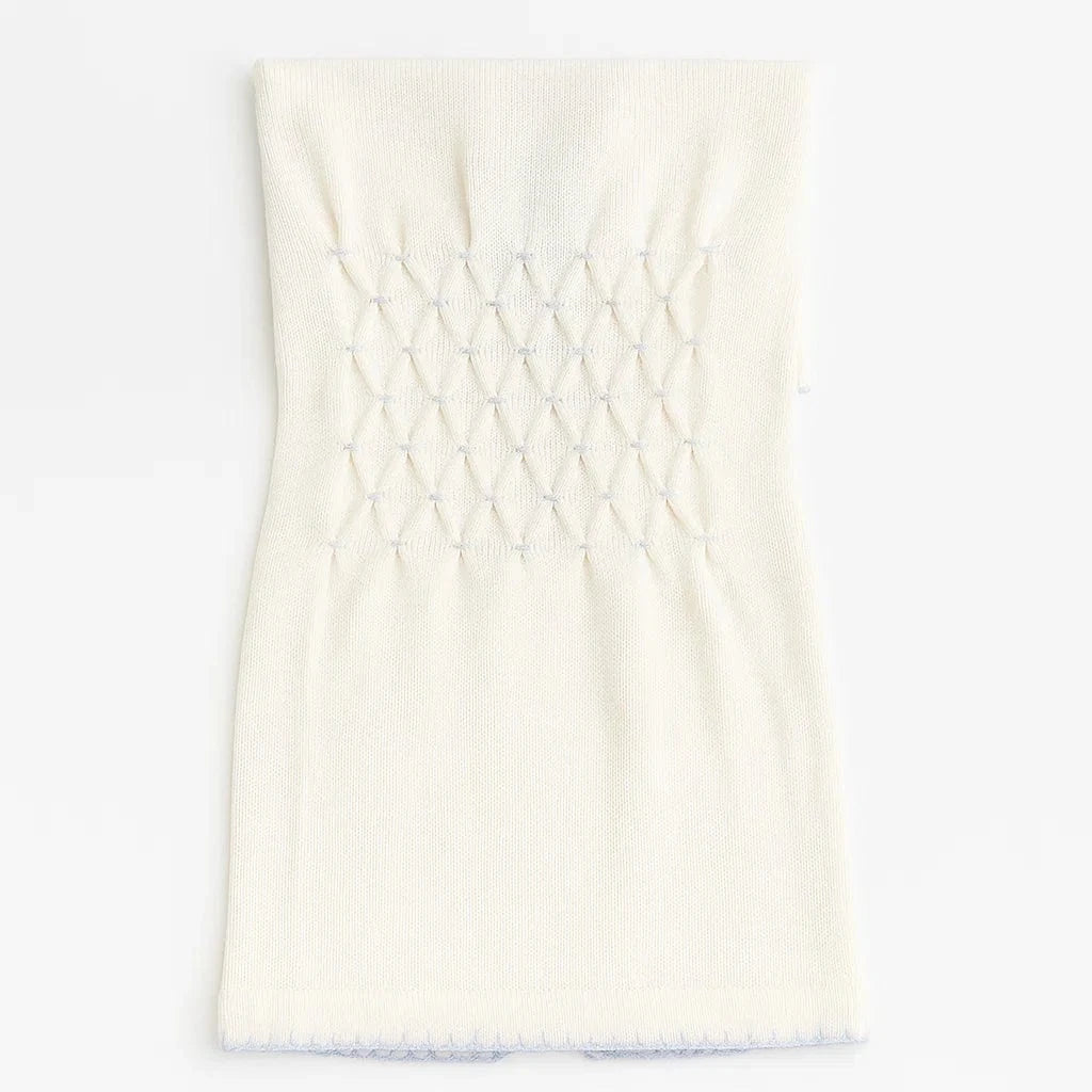 Coperta lana punto smock - Primodì Bebè